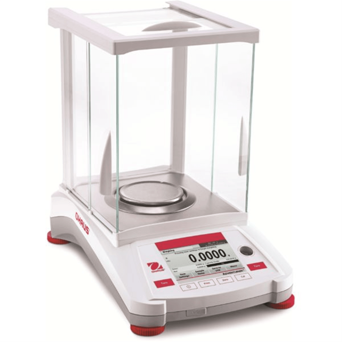 Ohaus Adventurer Analytical Balance‚ 220 g Capacity‚ 0.1 mg Resolution‚ Internal Calibration‚ AX224