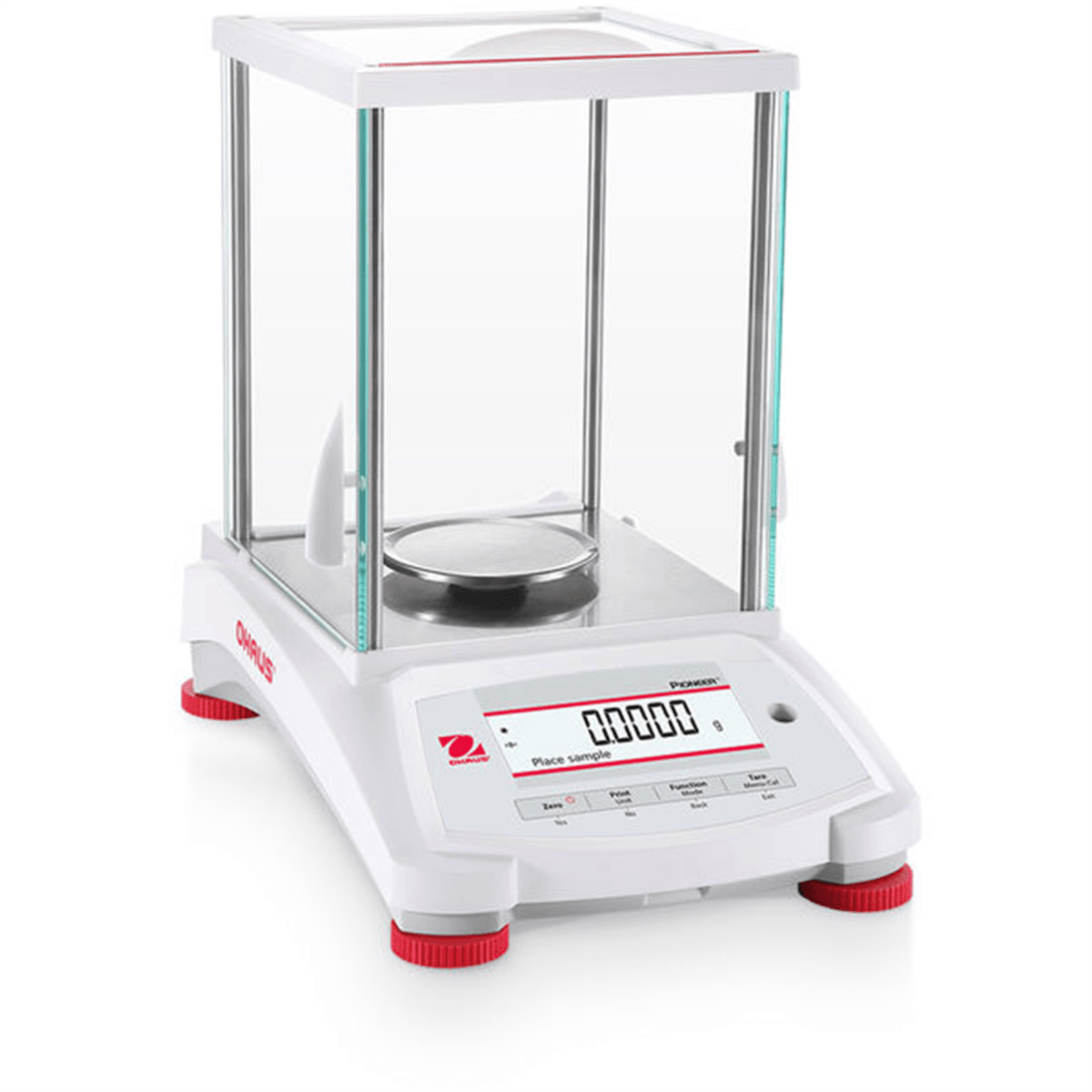 Ohaus Pioneer Analytical Balance‚ 120 g Capacity, 0.1 mg Resolution‚ Internal Calibration‚ PX124