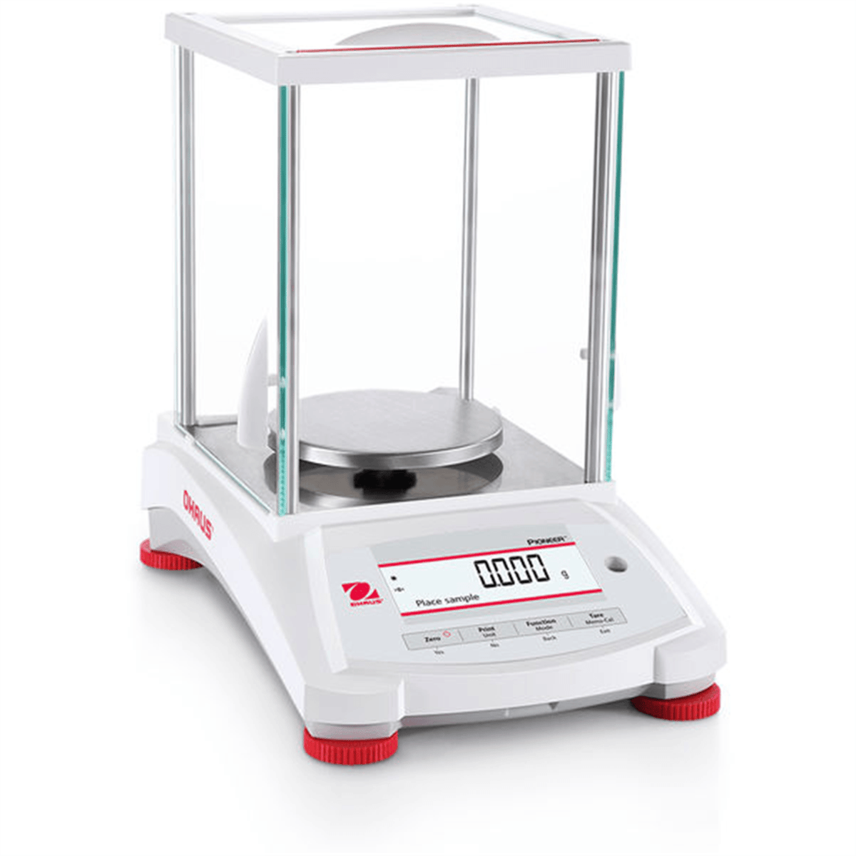 Ohaus Pioneer Analytical Balance‚ 220 g Capacity, 0.1 mg Resolution‚ External Calibration‚ PX224/E