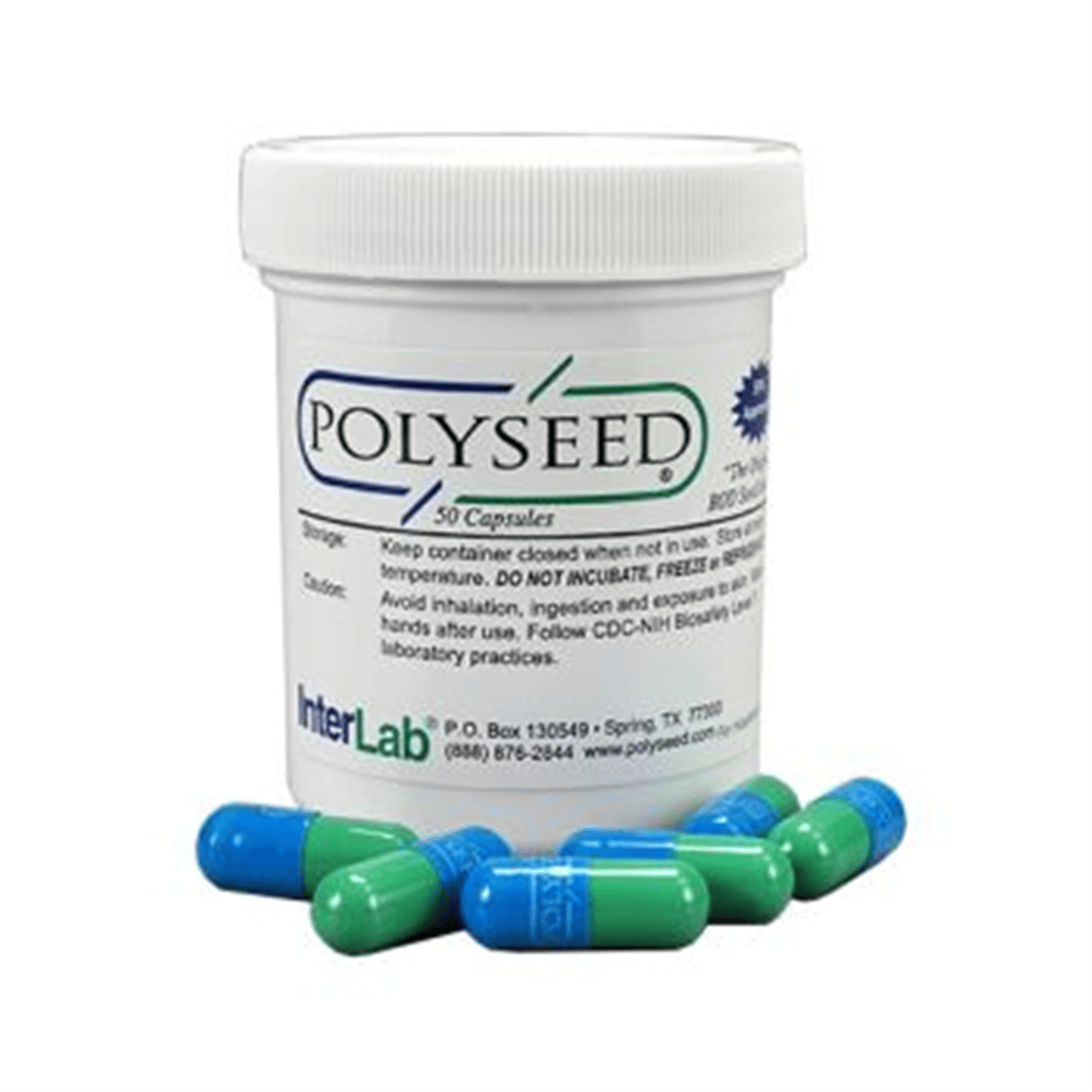 InterLab® PolySeed® B.O.D.5 Seed Inoculum, P-110