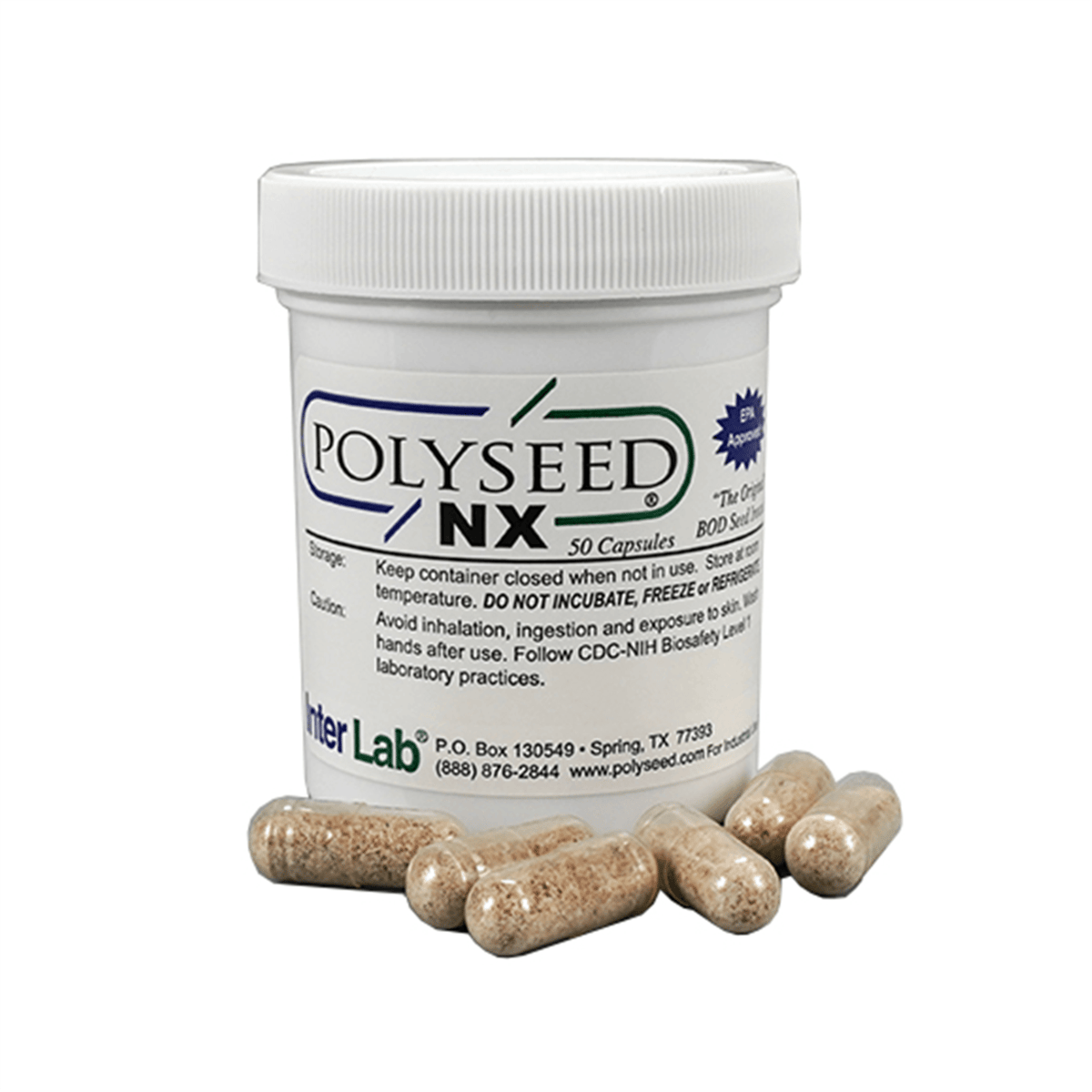 InterLab® PolySeed NX® CBOD, P-210