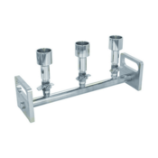 Whatman™ Filtration Manifold, 3-Place SS Manifold Multiple Vacuum Filtration Apparatus, 10498761