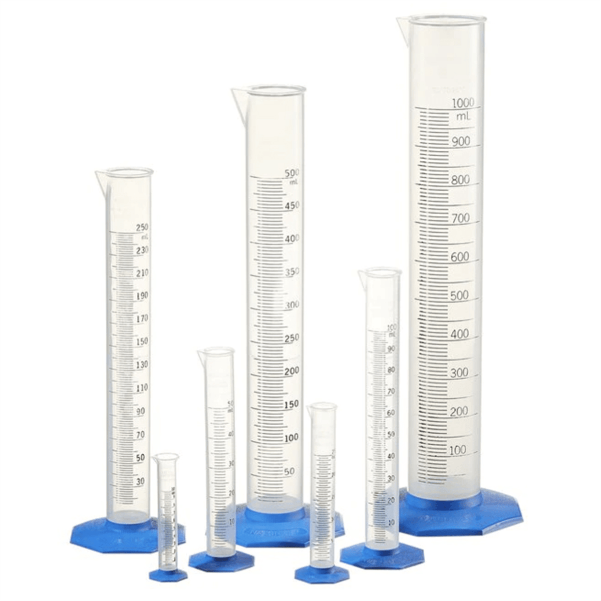 Nalgene™ Plastic Graduated Cylinder Variety Pack, 3662-1234