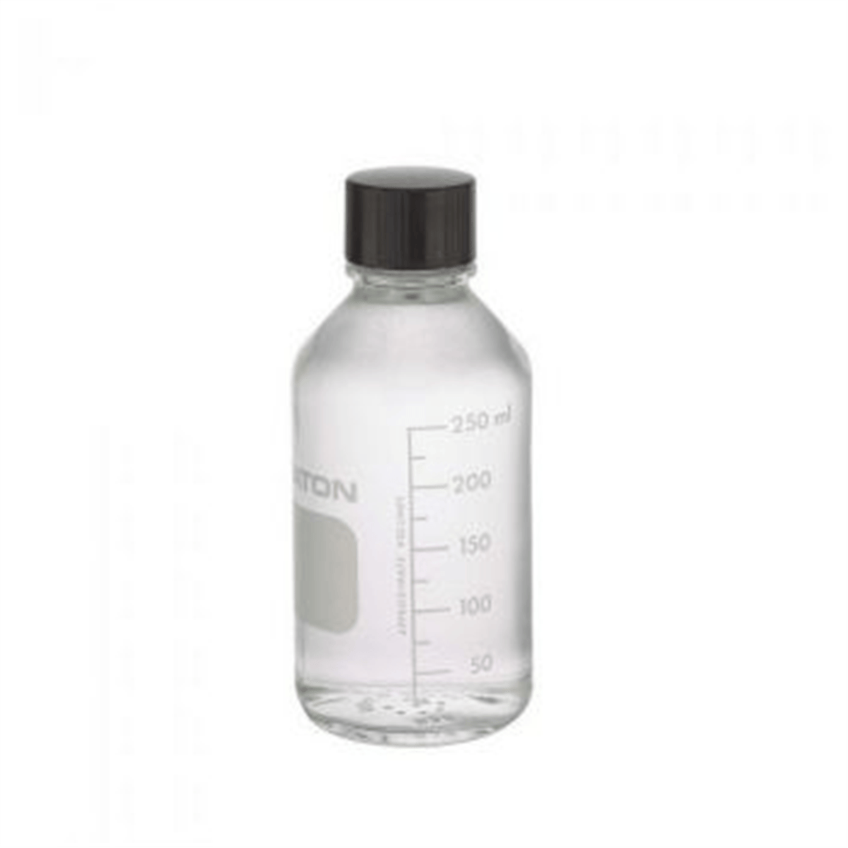 Wheaton® Graduated Clear Glass Media Bottle, 250 mL, 219817