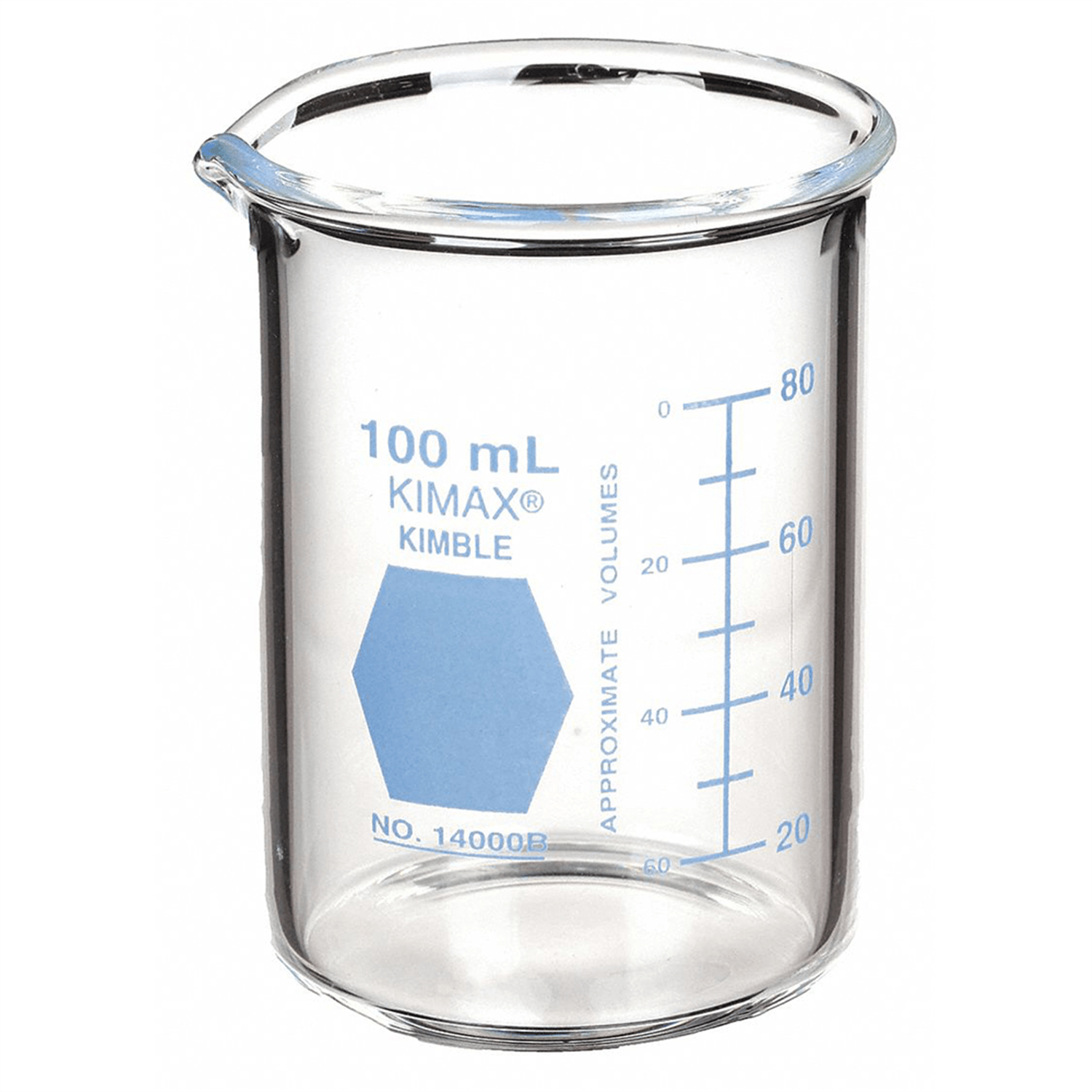 高評価なギフト Kimble® Beaker Glass “Colorware Griffin Form Low KIMAX® ヴァイスシュヴァルツ