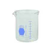 Kimble® KIMAX® Low Form Griffin “Colorware” Glass Beaker, Blue, 1000 mL, 6/Pack, 14000B-1000
