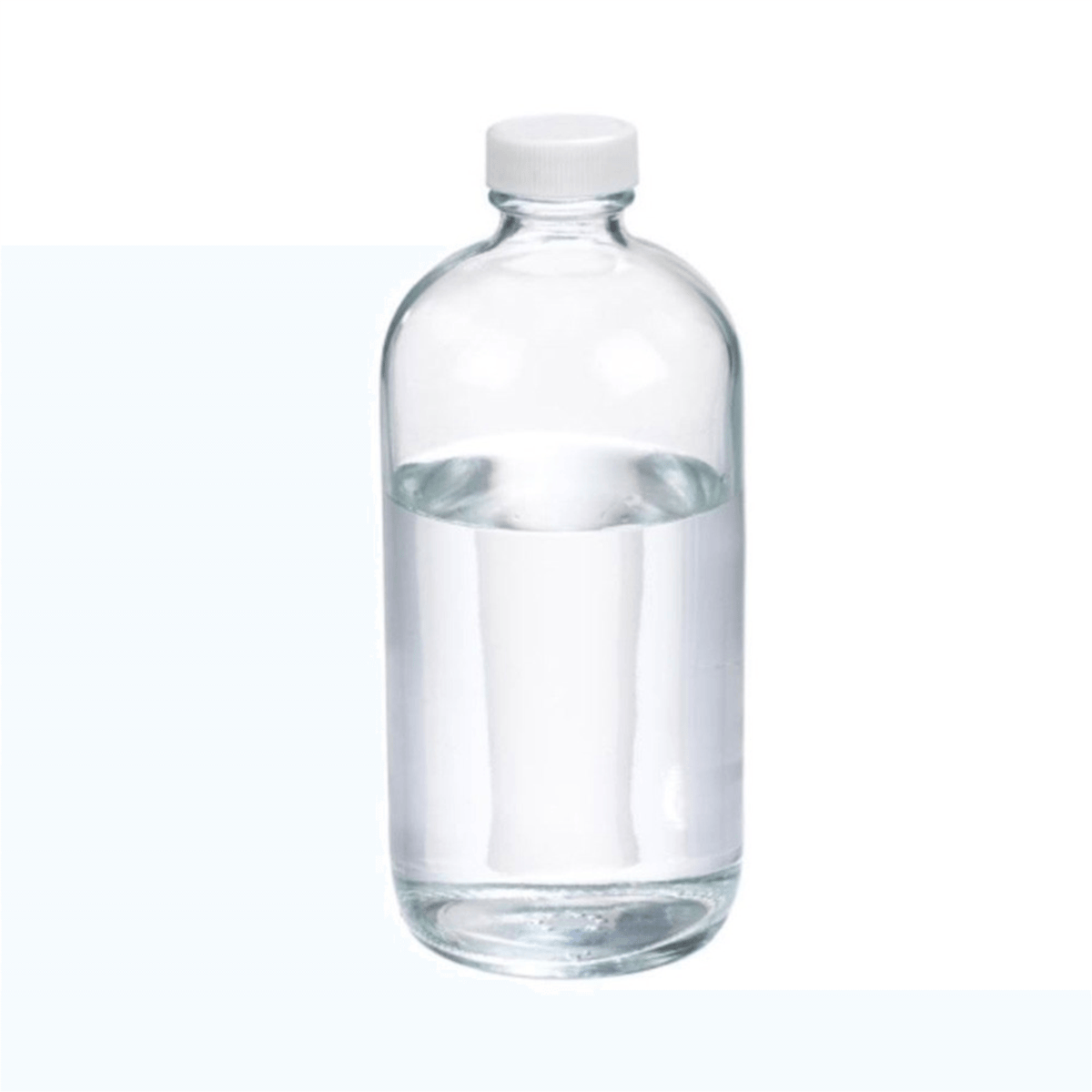 Wheaton® Clear Boston Round Glass Sample Bottle w/ Screw Cap, 1000 mL, 12/Case, W216811