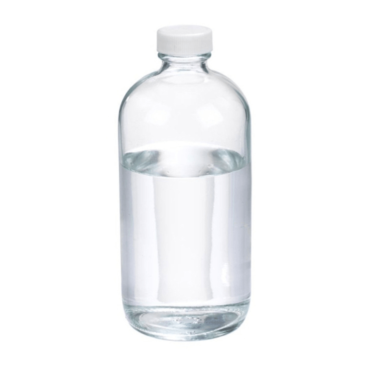 Wheaton® Clear Boston Round Glass Sample Bottle w/ Screw Cap, 60 mL, W216807
