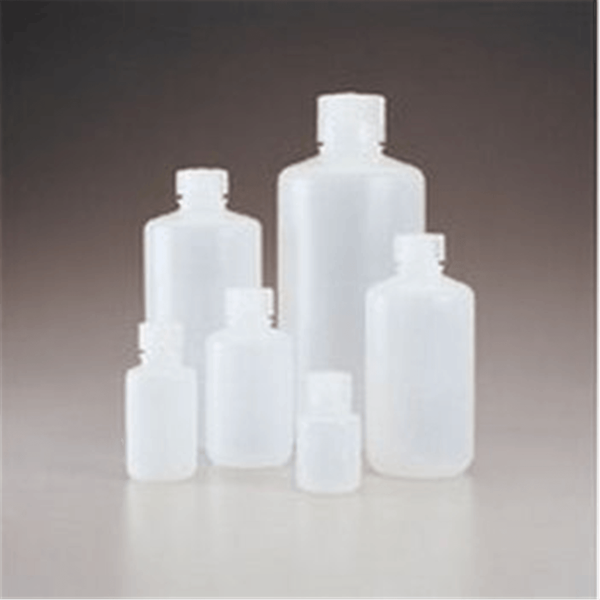 Nalgene™ Narrow-Mouth Economy HDPE Bottle, 250 mL, 250/Case, 332089-0008