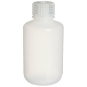 Nalgene™ Narrow-Mouth HDPE Economy Bottle, 125 mL, 72/Case, 2089-0004