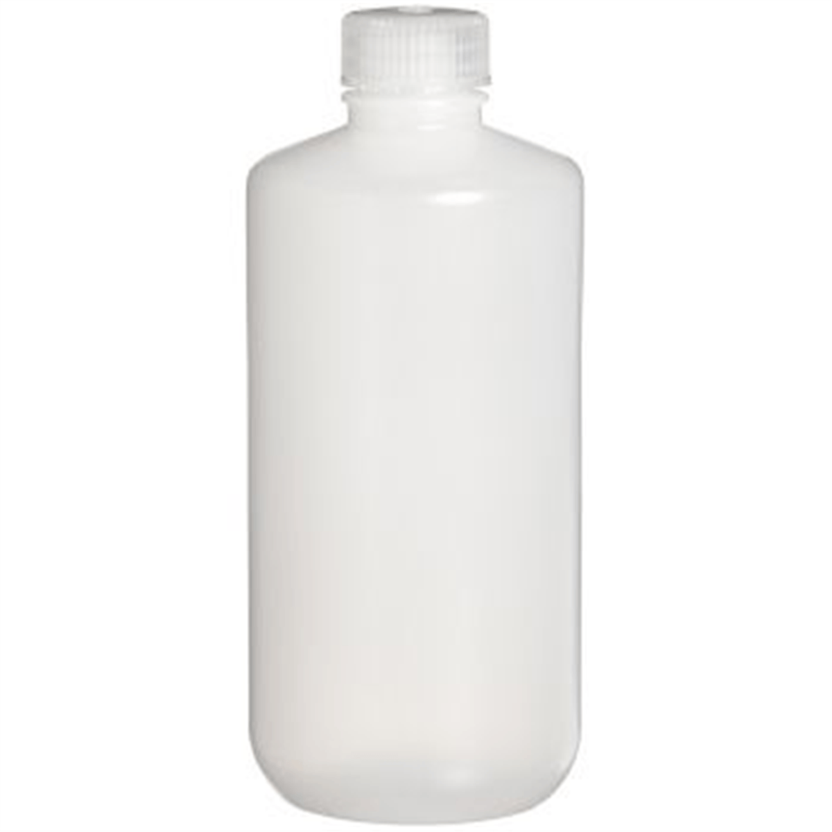 Nalgene™ Narrow-Mouth HDPE Economy Bottle, 500 mL, 48/Case, 2089-00016