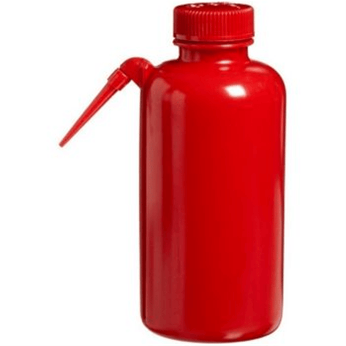 Nalgene™ Unitary™ Red LDPE Safety Wash Bottle, Red, 500 mL, 4/Pack, DS2408-0500