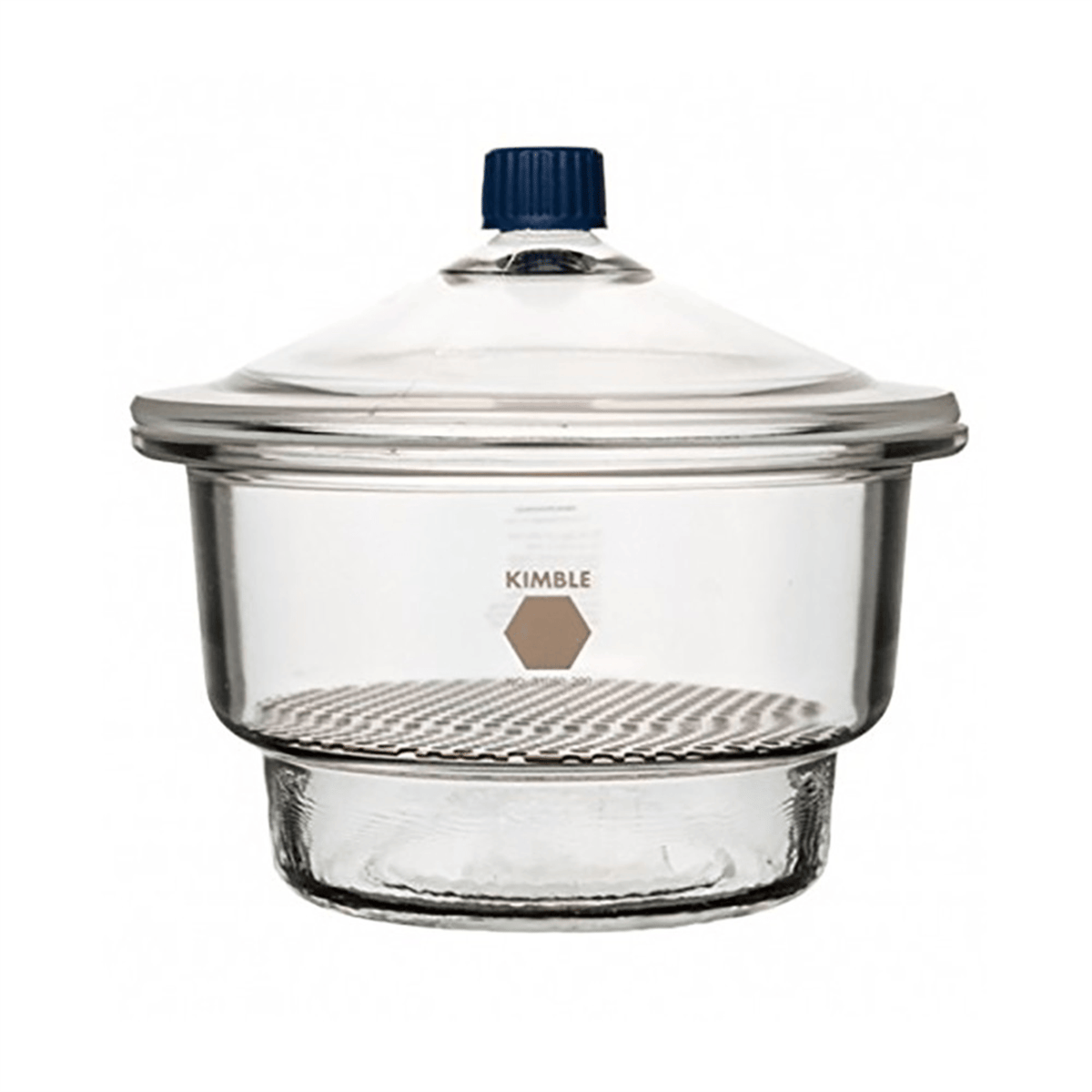 Kimble® Glass Desiccator w/ Plastic Top Knob, 150 mm ID, 31050-150