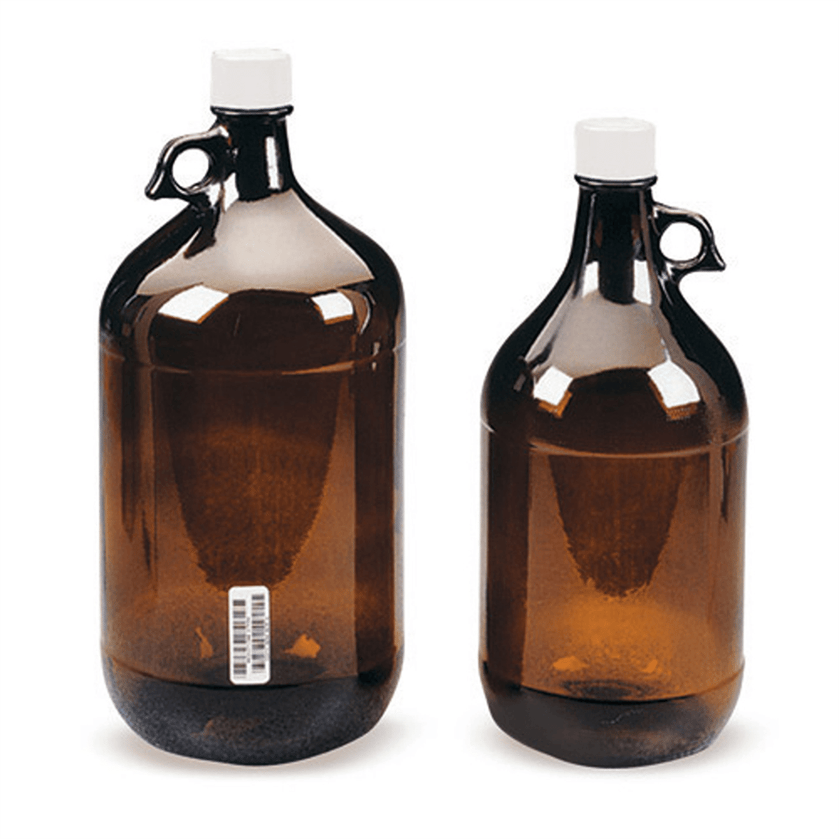 I-Chem™ Amber Glass Environmental Sampling Jug, Processed, 4000 mL, 245-4000