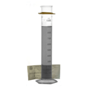 Kimble® Class A Serialized and Certified Cylinder, 1000 mL, 20026-1000