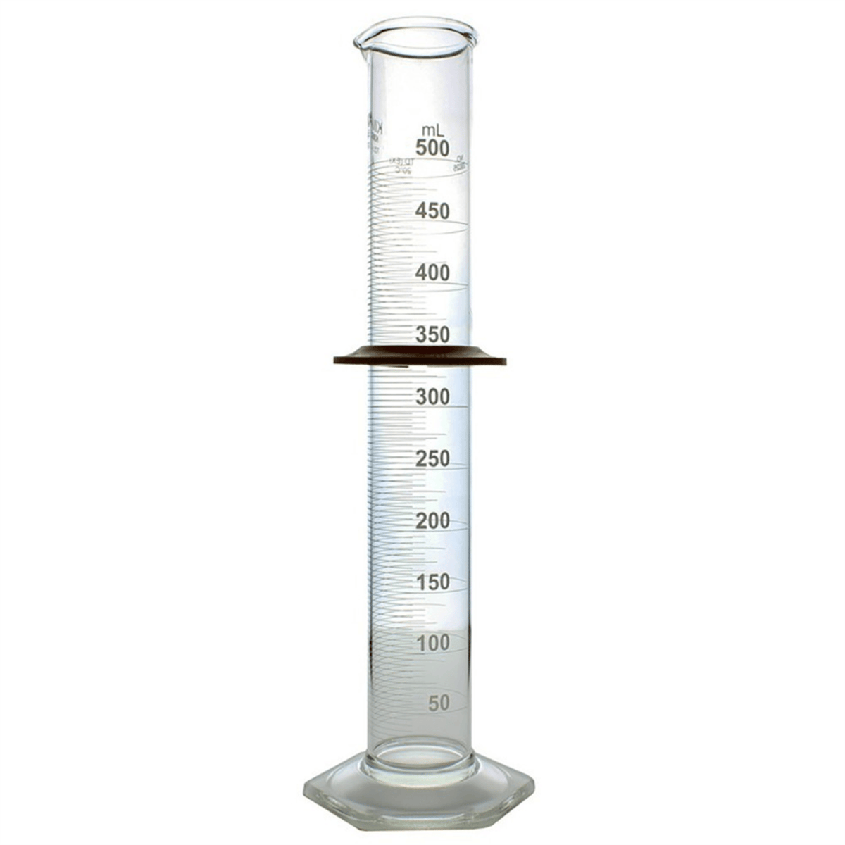 Kimble® Class A Serialized and Certified Cylinder, 500 mL, 4/Pack, 20026-500