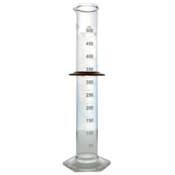 Kimble® Class A Serialized and Certified Cylinder, 500 mL, 4/Pack, 20026-500