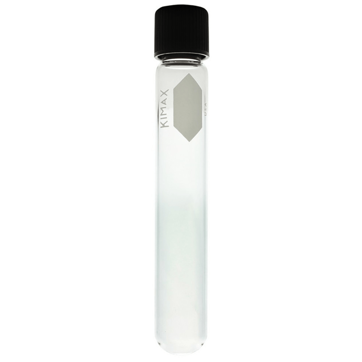 Kimax® Reusable Screw Thread Glass Culture Tubes w/ Unattached Caps, 25 mL, 192/Case, 45066-20125