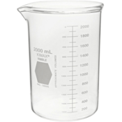 Kimble® KIMAX® Low Form Heavy Duty Beaker, 2000 mL, 14005-2000