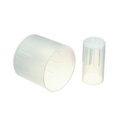 Kimble® KIM-KAP™ Polypropylene Closures, Natural, 18 mm, 73660-18
