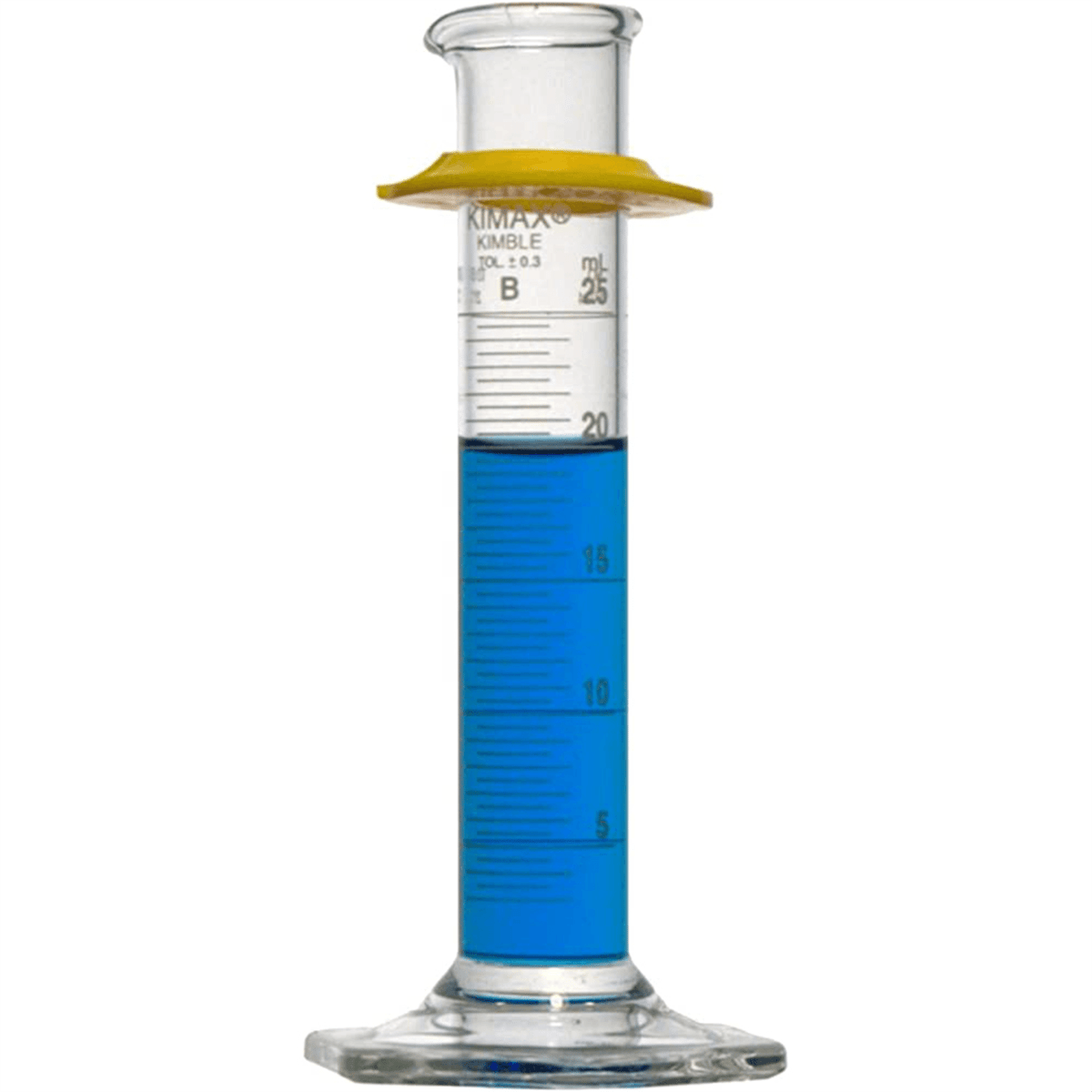 Kimble® Class B Cylinders w/ Single Metric Scale, 25 mL, 20024-25