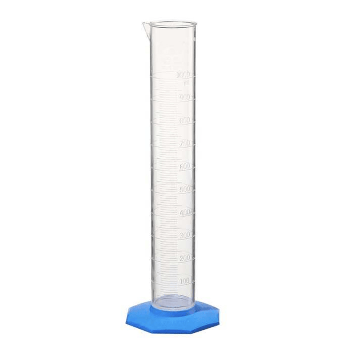 Nalgene™ PMP Plastic Graduated Cylinder, 1000 mL, 3663-1000