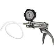 Nalgene™ Zinc/Aluminum Hand-Operated Vacuum Pump w/ Gauge, 6133-0010