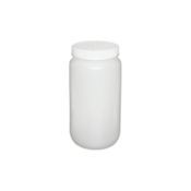 Nalgene™ Large Wide-Mouth HDPE Bottle, 4 L, 6/Case, 2120-0010