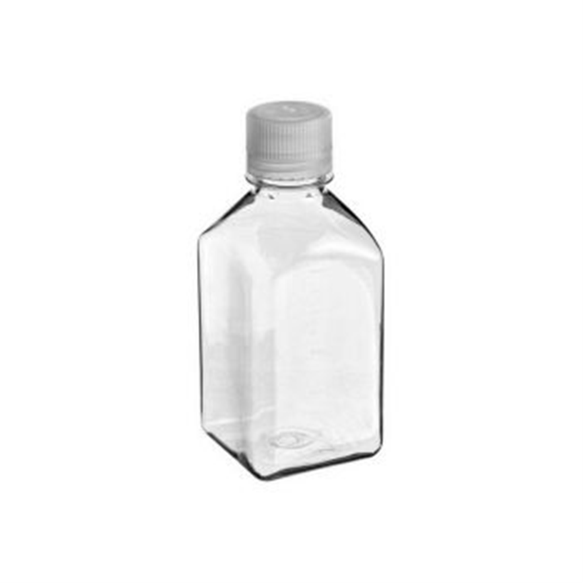 Nalgene™ Sterile Square PET Media Bottle, 125 mL, 96/Case, 342040-0125