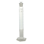 Kimax® Class B Cylinders w/ Single Metric Scale and Glass Stopper, 100 mL, 4/Pack, 20039-100