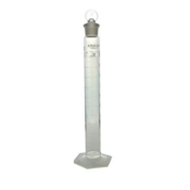 Kimax® Class B Cylinders w/ Single Metric Scale and Glass Stopper, 250 mL, 2/Pack, 20039-250
