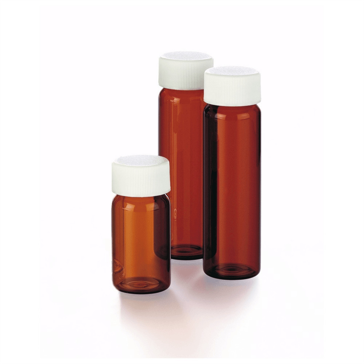 I-Chem™ Amber VOA Glass Vial, Closed Top Closure, Certified, 40 mL, 72/Case, S346-0040