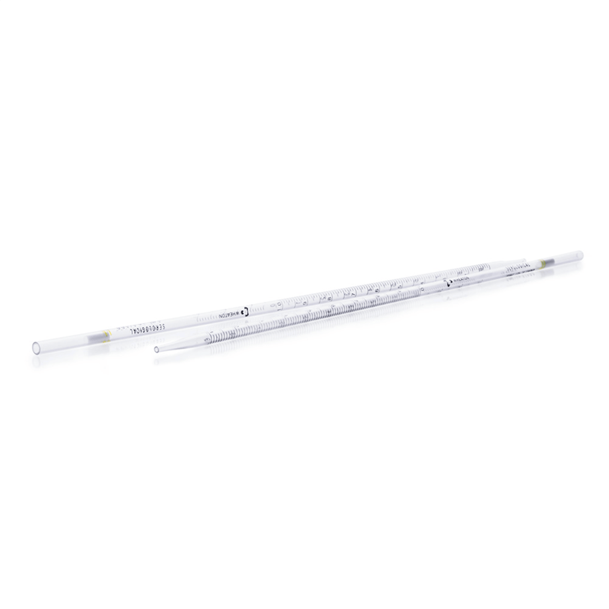 Kimble® Sterile Plastic Disposable Serological Pipets, Individual Wrap, 1 mL, 1000/Case, 56900-11100