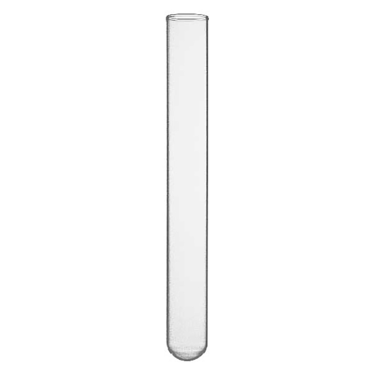 Kimble® Plain Disposable Borosilicate Glass Tubes, 16 x 100 mm, 1000/Case, 73500-16100