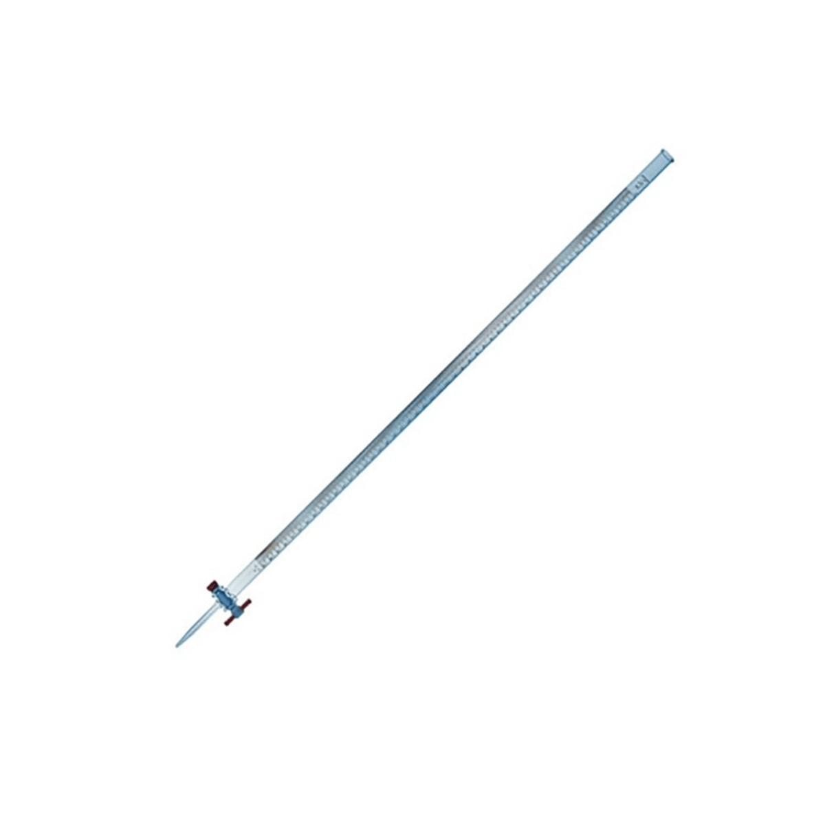 Kimble® Class A Serialized and Certified Burets w/ Straight Bore PTFE Stopcock, 100 mL, 17027F-100