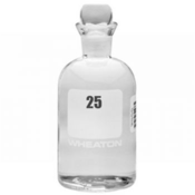 Wheaton® Bar-Coded BOD Bottles w/ Pennyhead-Stopper, 25-48, 300 mL, 227497-02G