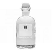 Wheaton® Bar-Coded BOD Bottles w/ Pennyhead-Stopper, 73-96, 300 mL, 227497-04G