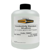 Core & Main Conductivity Standard, 84 µS/cm, 500 mL
