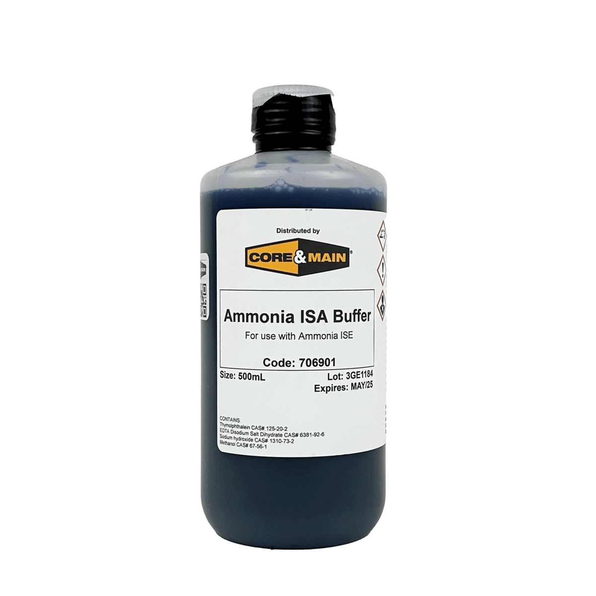 Core & Main Ammonia ISA Buffer, 500 mL
