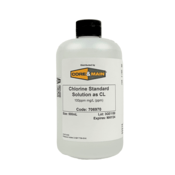 Core & Main Chlorine Standard, 100ppm as Cl₂, 500 mL