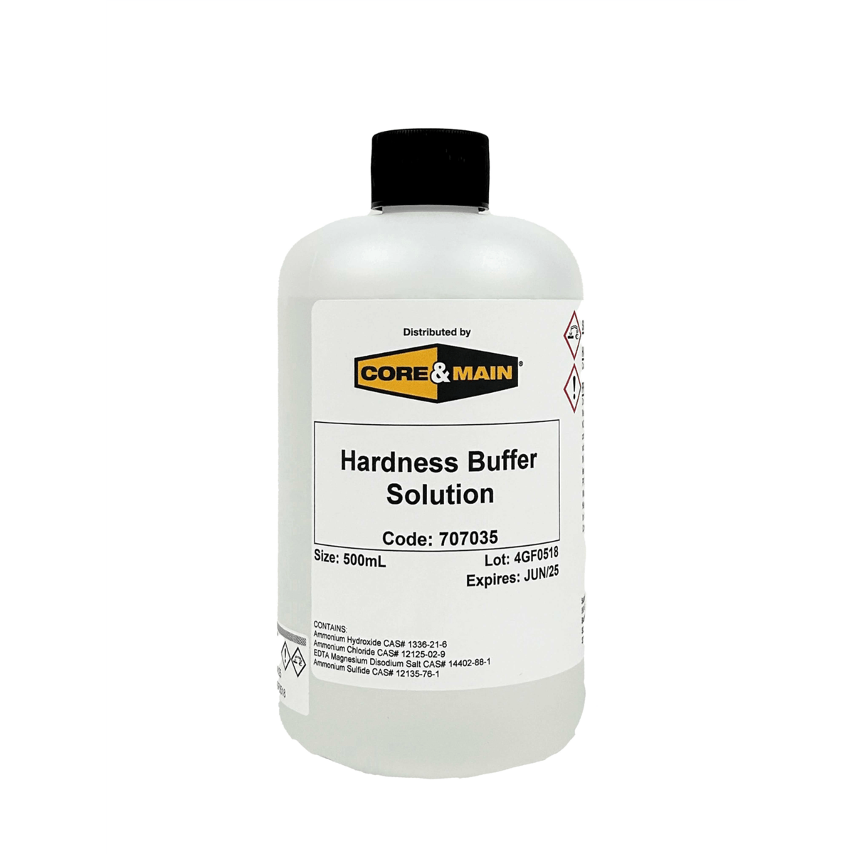 Core & Main Hardness Buffer Solution, 500 mL