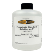 Core & Main Phosphate Standard, 1ppm, 500 mL