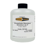 Core & Main Phosphate Standard, 5ppm, 500 mL