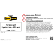 Core & Main Potassium Hydroxide, 45% w/v, 4 L