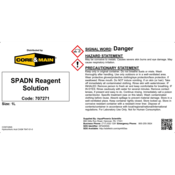 Core & Main SPADN Reagent Solution, 1 L