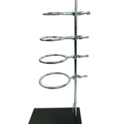 United Scientific Support Stand and Ring Set, 6" x 11", SET615