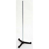 United Scientific Cast Iron Triangular Support Stand w/ Rod, 3" x 18", TSR318