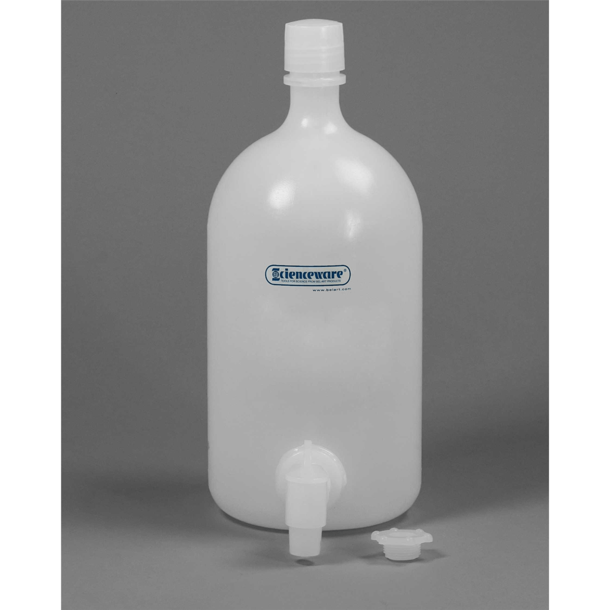 SP Bel-Art Polyethylene Carboy w/ Spigot, 4L, F11847-0010
