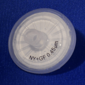 Core & Main Sterile Nylon Syringe Filters, GF Prefilter, 0.45 μm, 25 mm, 100/pk,IWT-ES10240