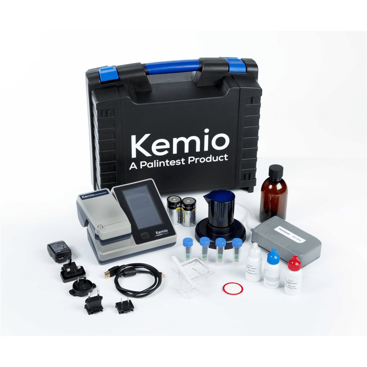 Kemio™ Chlorine Dioxide and Chlorite Kit with Hard Case, KEMH10DIS